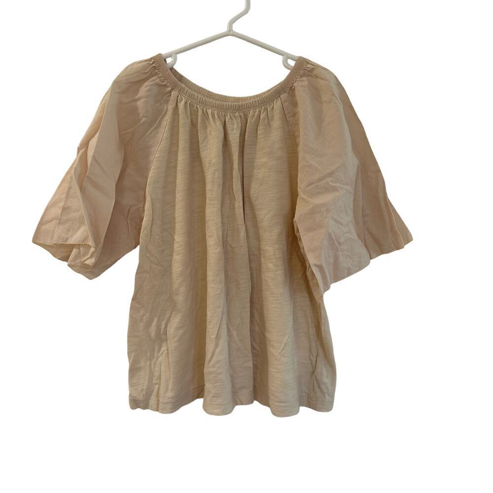 Gap Flutter Sleeve Tee sz M